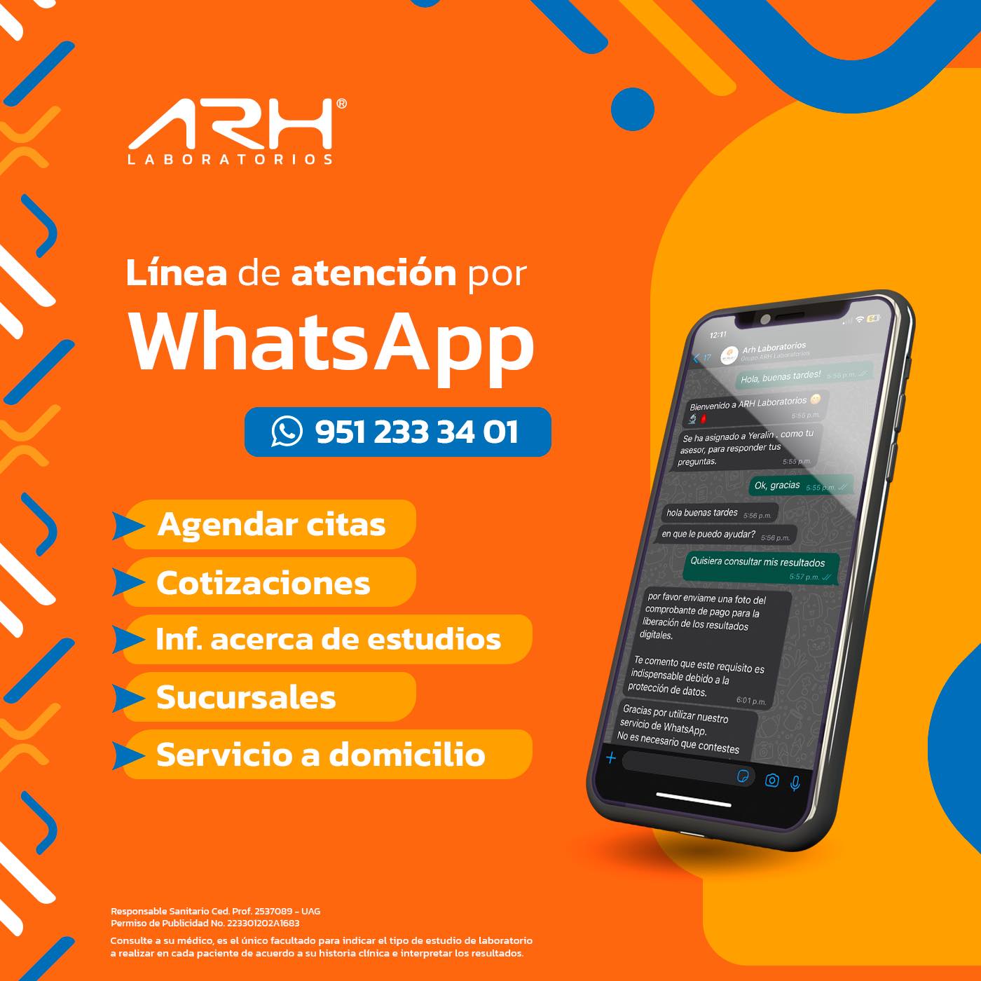 ATENCIÓN LABORATORIOS